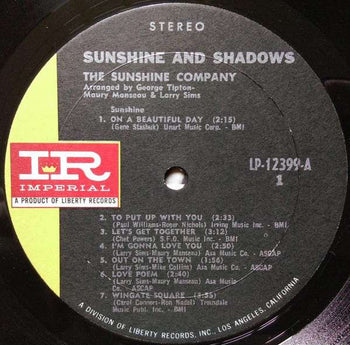 Sunshine & Shadows - Sunshine Company