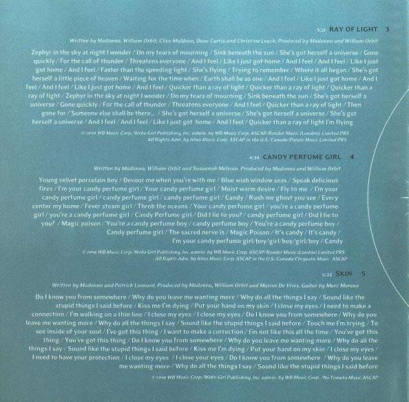 Ray Of Light - Madonna