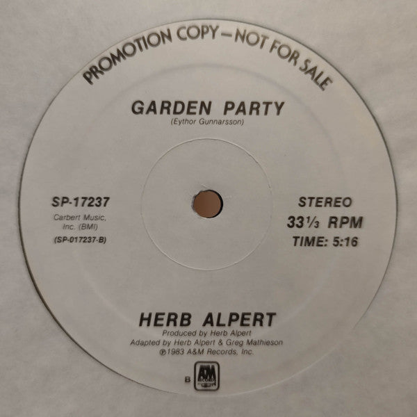 Garden Party - Alpert, Herb