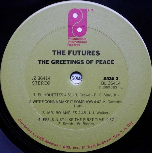 The Greetings Of Peace  - Futures