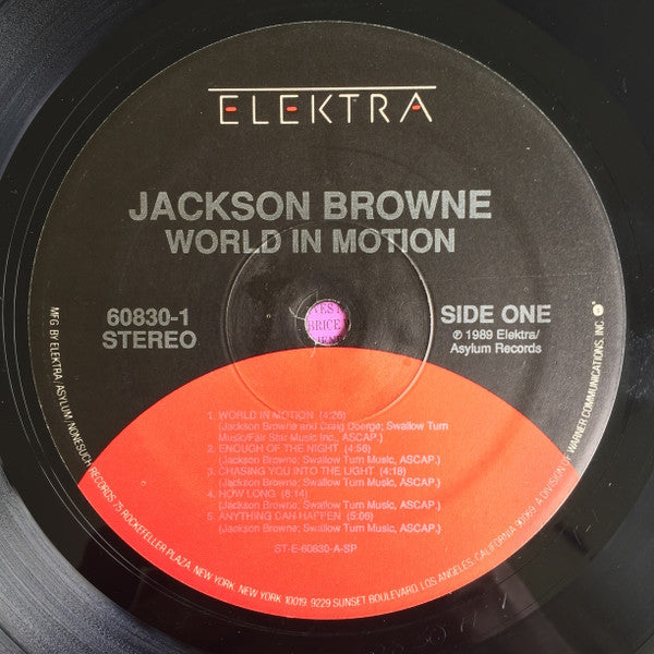 World In Motion - Browne, Jackson