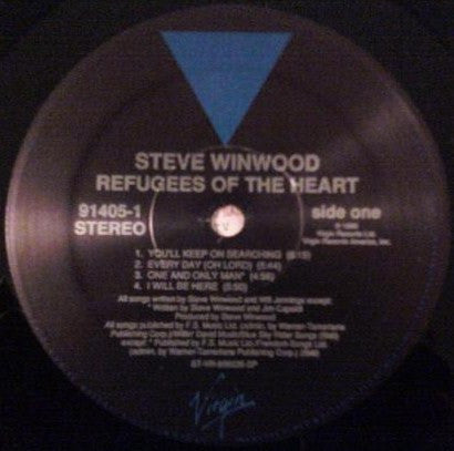 Refugees Of The Heart - Winwood, Steve