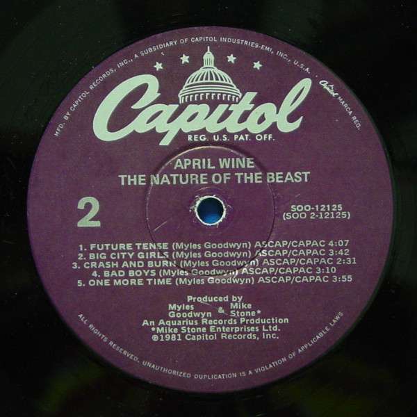 The Nature Of The Beast - April Wine