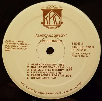 Alaskan Cowboy - Brunner, Tim
