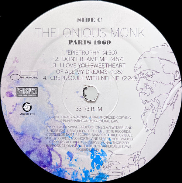 Paris 1969 - Monk, Thelonious