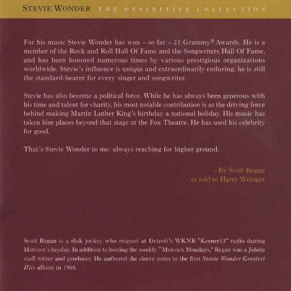 The Definitive Collection - Wonder, Stevie
