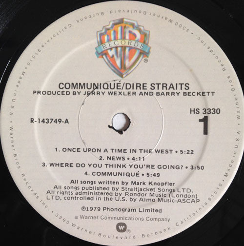 Communiqué - Dire Straits