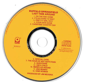 Last Time Around - Buffalo Springfield [CD]