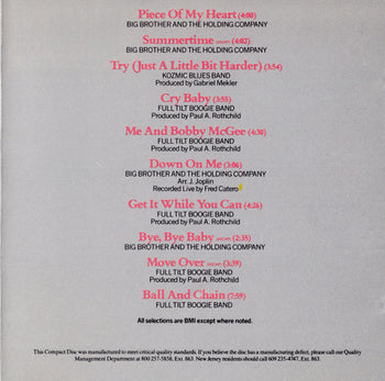 Greatest Hits - Joplin, Janis