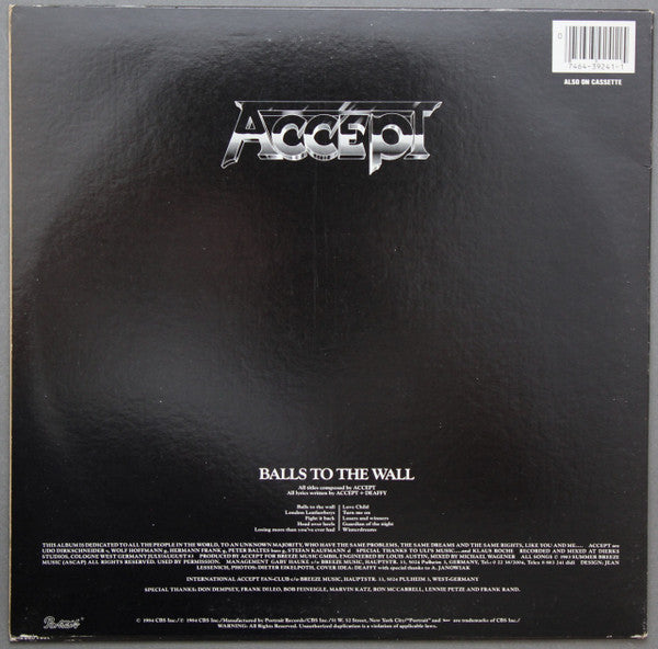 Balls To The Wall - Accept