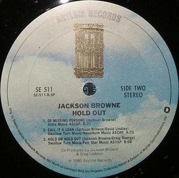 Hold Out - Browne, Jackson