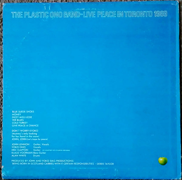 Live Peace In Toronto 1968 - Plastic Ono Band