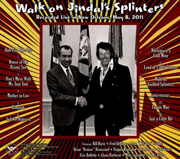 Walk On Jindal's Splinters - Jello Biafra / New Orleans Raunch And Soul All-Sta