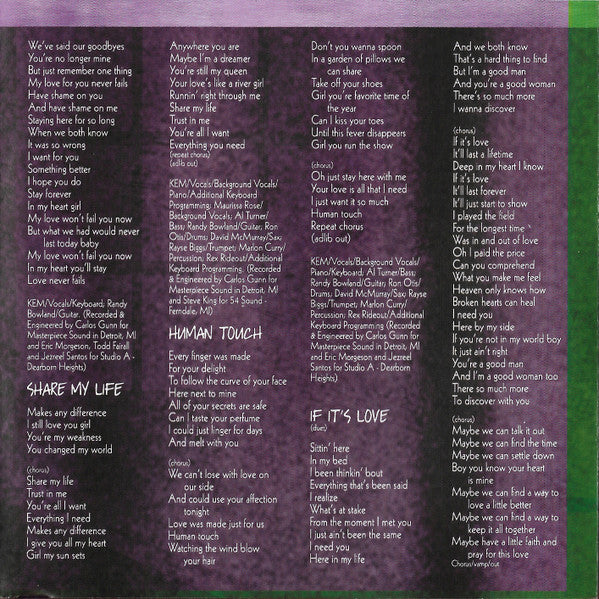 Intimacy Album Iii - Kem