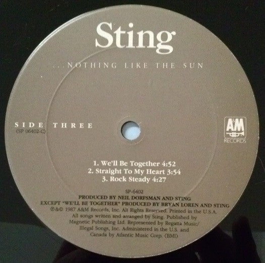 ...Nothing Like The Sun - Sting