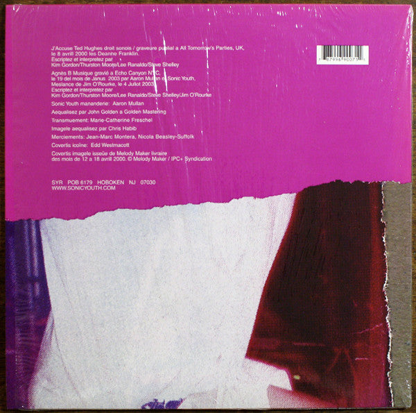 J'Accuse Ted Hughes - Sonic Youth