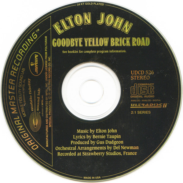 Goodbye Yellow Brick Road - John, Elton