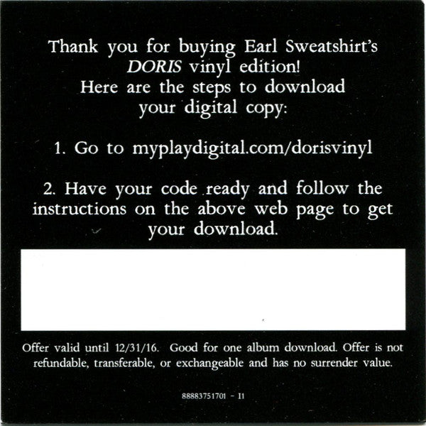 Doris - Earl Sweatshirt