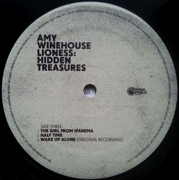 Lioness:Hidden Treasures - Winehouse, Amy