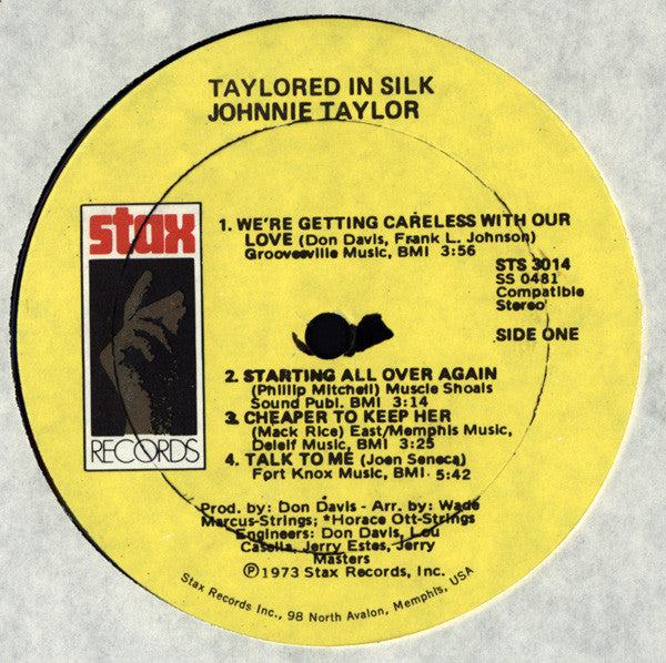 Taylored In Silk - Taylor, Johnnie