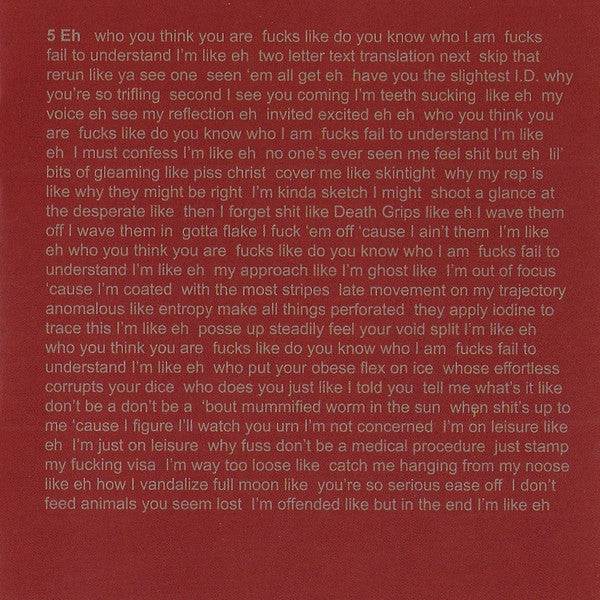 Bottomless Pit - Death Grips [CD]