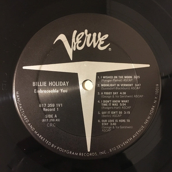 Embraceable You - Billie Holiday