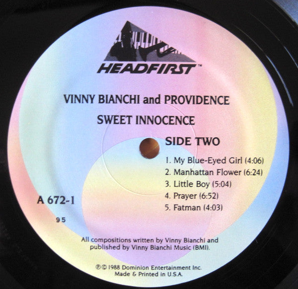 Sweet Innocence - Bianchi, Vinny And Providence