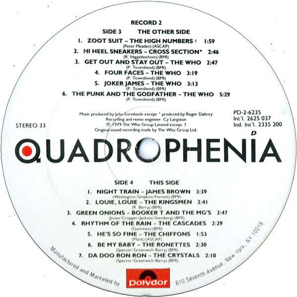 Quadrophenia - Who, The