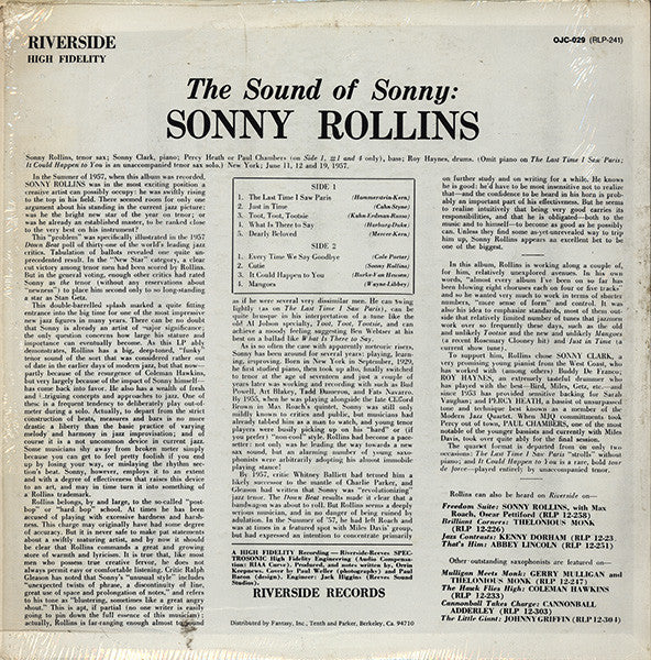 The Sound Of - Rollins, Sonny