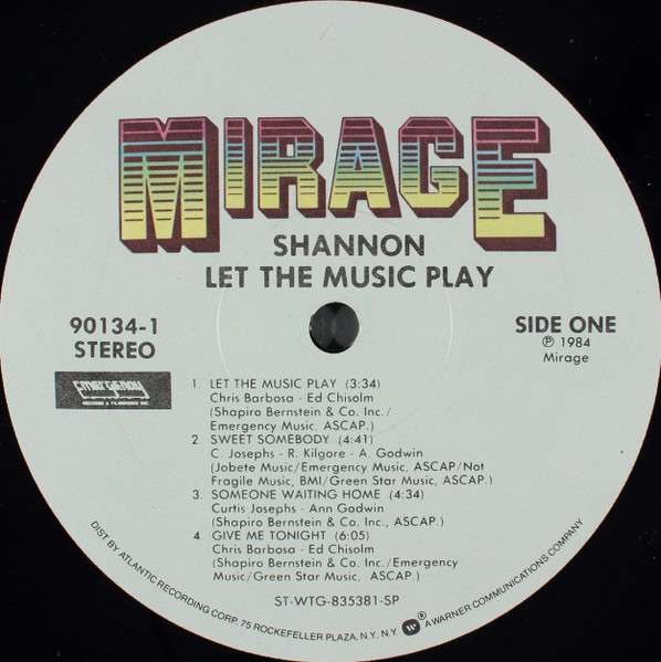 Let The Music Play - Shannon