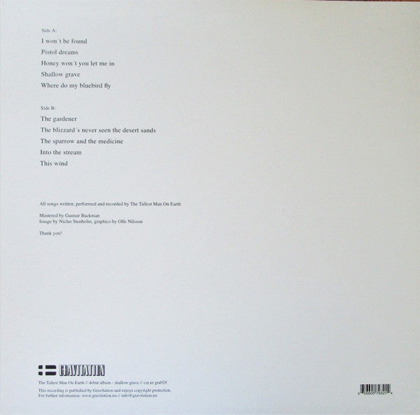 Shallow Grave - Tallest Man On Earth, The
