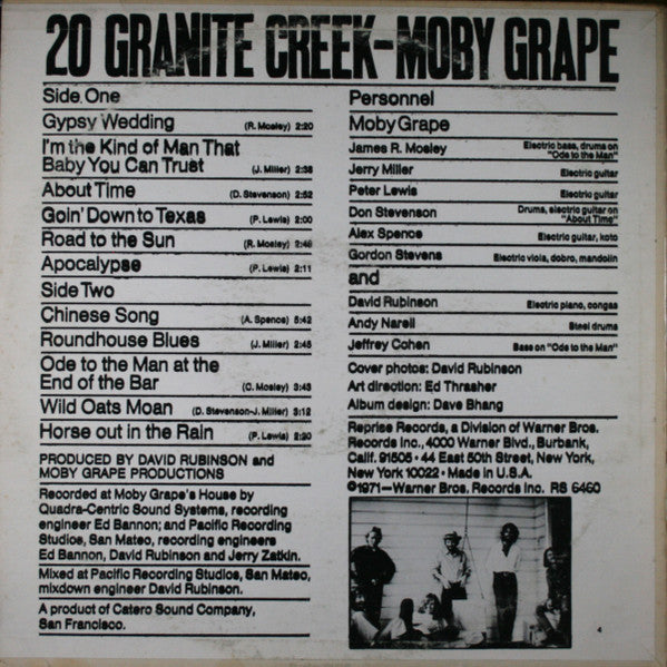 20 Granite Creek - Moby Grape