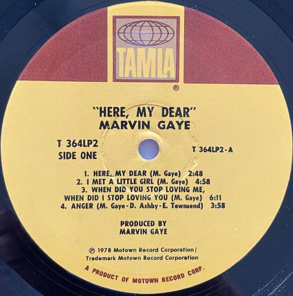 Here, My Dear - Gaye, Marvin