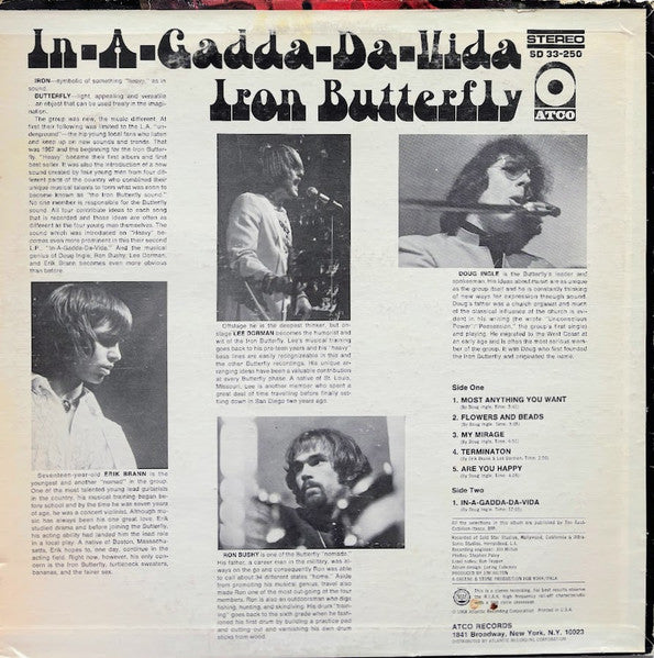 In-A-Gadda-Da-Vida - Iron Butterfly