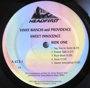 Sweet Innocence - Bianchi, Vinny And Providence