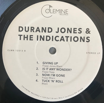 Durand Jones & The Indications - Jones, Durand & The Indications