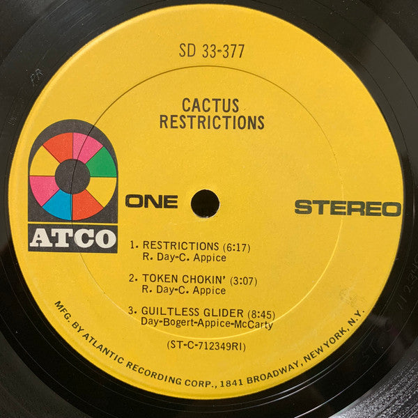 Restrictions - Cactus