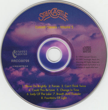 Vol. 5-Concert Classics - Starcastle