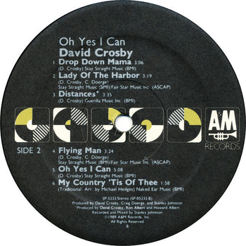 Oh Yes I Can - Crosby, David