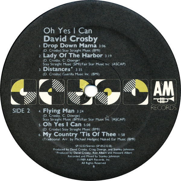 Oh Yes I Can - Crosby, David