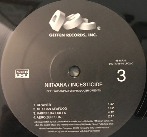 Incesticide - Nirvana