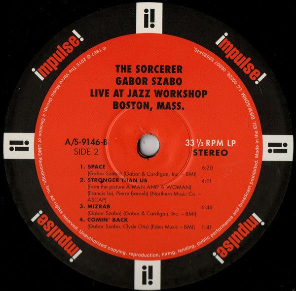 The Sorcerer - Szabo, Gabor