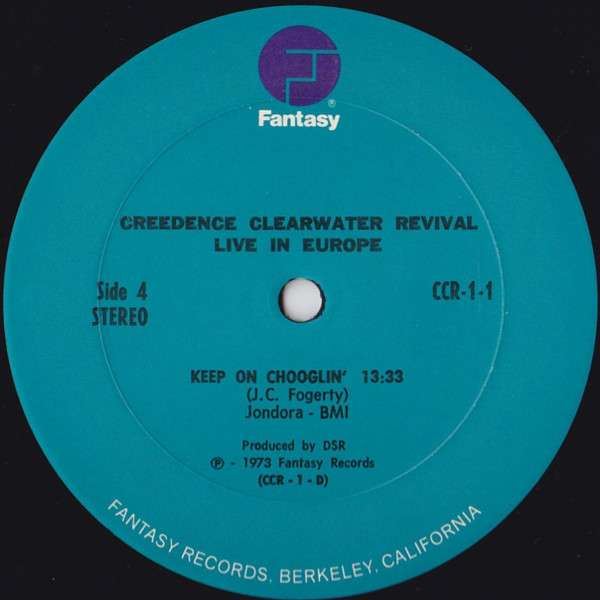 Live In Europe - Creedence Clearwater Revival