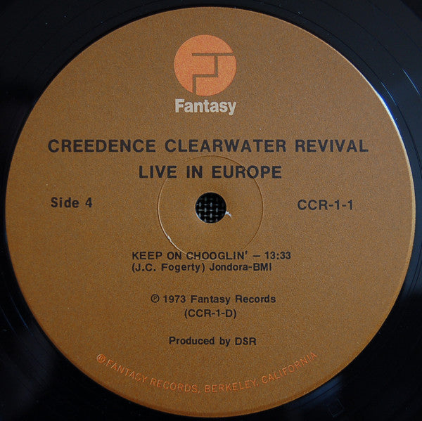 Live In Europe - Creedence Clearwater Revival