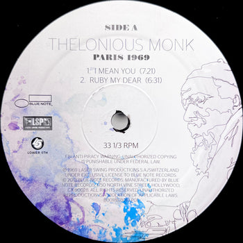 Paris 1969 - Monk, Thelonious