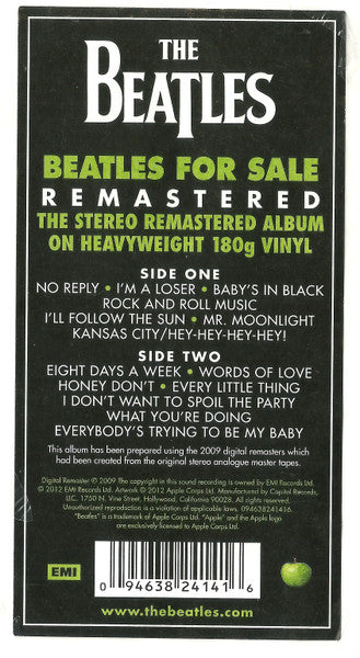 Beatles For Sale (Remastered) - Beatles, The