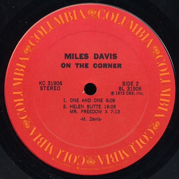 On The Corner - Davis, Miles