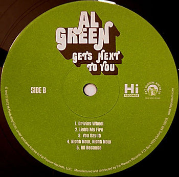 Get's Next To You - Green, Al