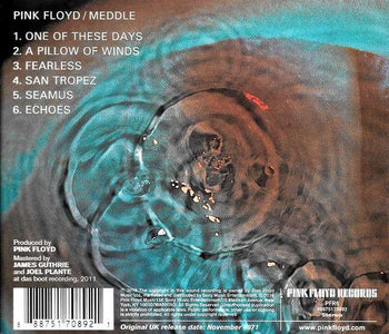Meddle - Pink Floyd [CD]
