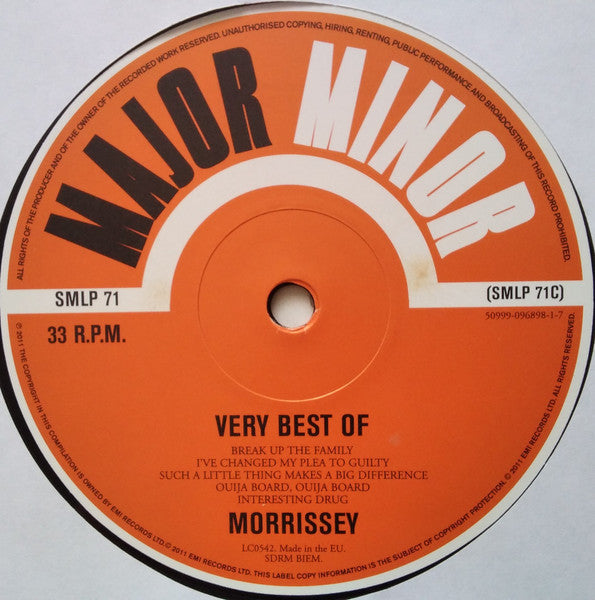 Very Best Of - Morrissey